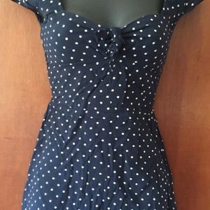 h&m polka dot romper